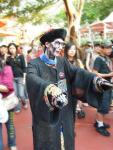 A Chinese vampire (僵屍), out and about in Wong Chuk Hang, Hong Kong